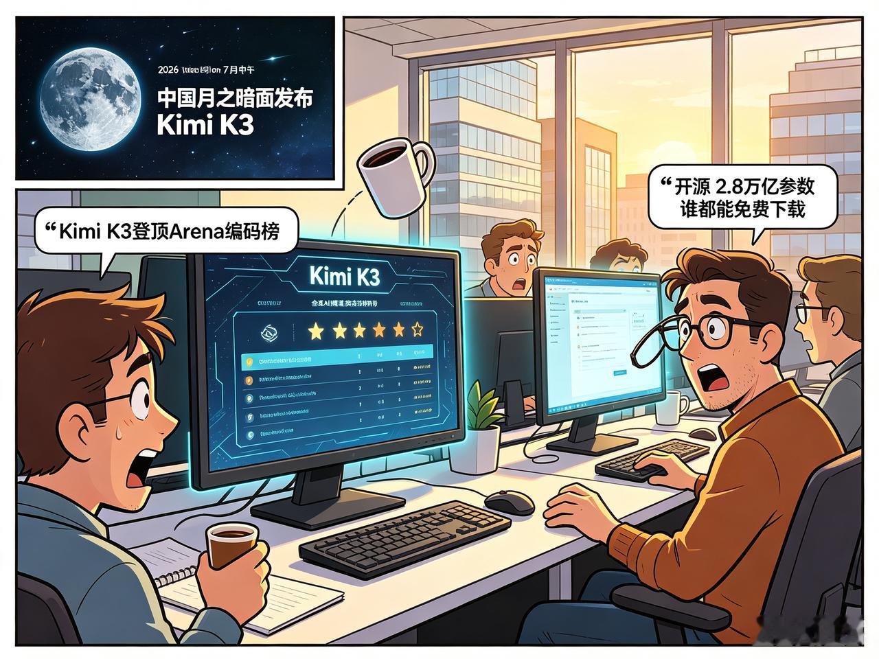 中国K3制造了一场美国地震2026年7月中旬的一个普通早晨，硅谷的工程师们像往