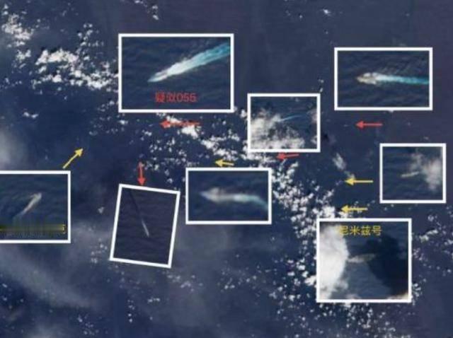 “尼米兹”号南海狼狈谢幕！055率队直插核心，美航母尴尬收场