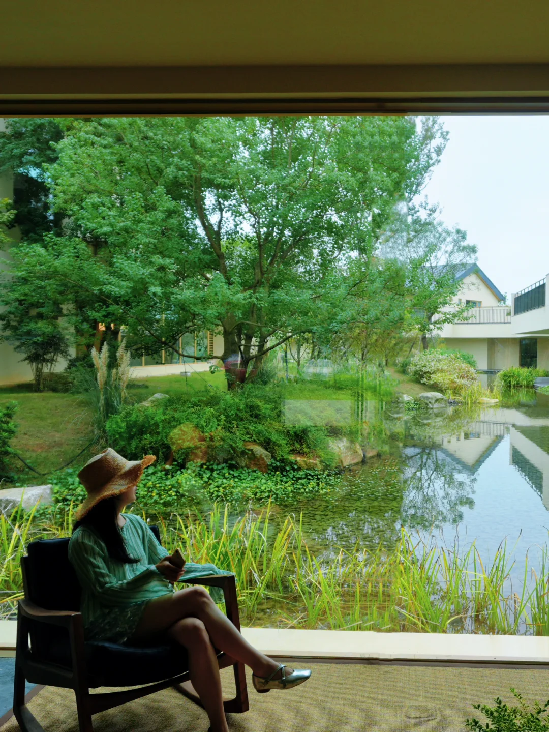 🌿武汉1h直达！带娃住进治愈系湖畔民宿