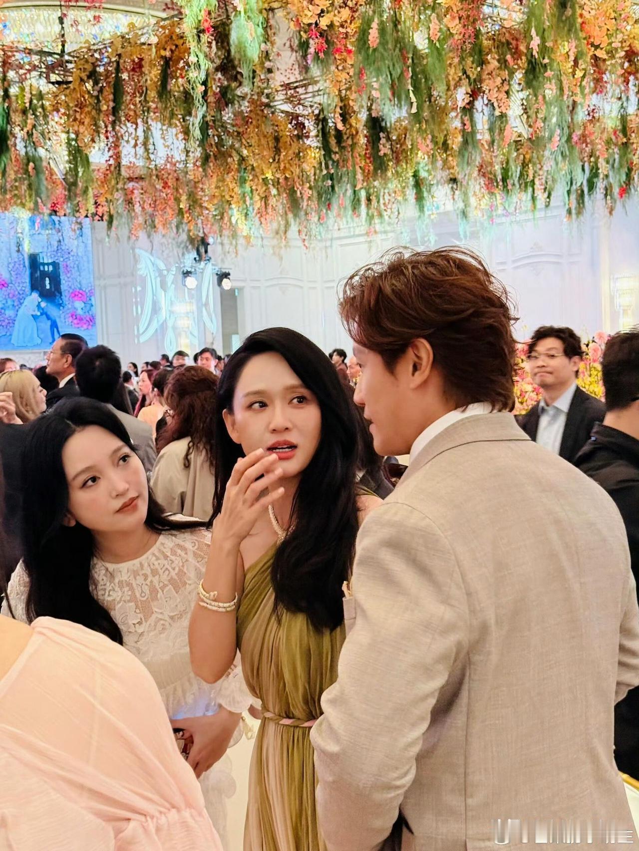 陈乔恩去了金莎也去了所以奚梦瑶何猷君答谢宴，所以就只有谢娜和晚晚没去。陈乔