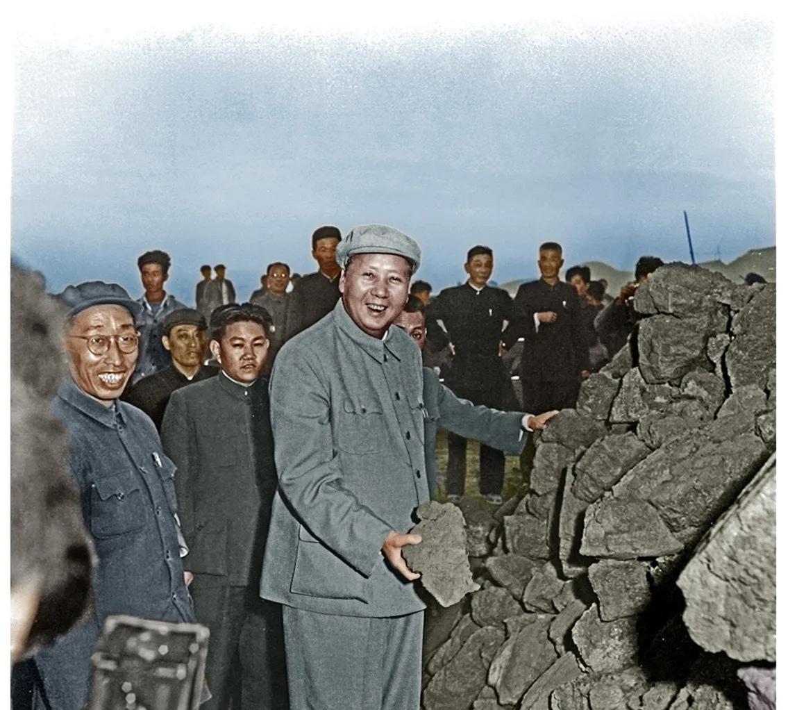 1958年9月20日和1959年10月29日，毛泽东主席两次亲临马钢视察，这是第