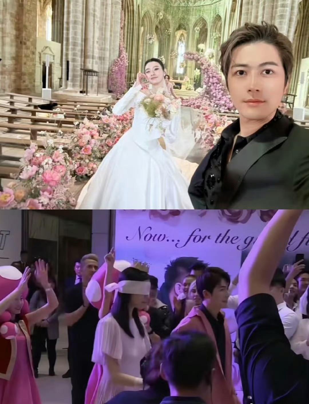 好久没出现在镜头前，已经半隐退的陈学冬发文祝贺好友奚梦瑶新婚快乐。陈学冬去了
