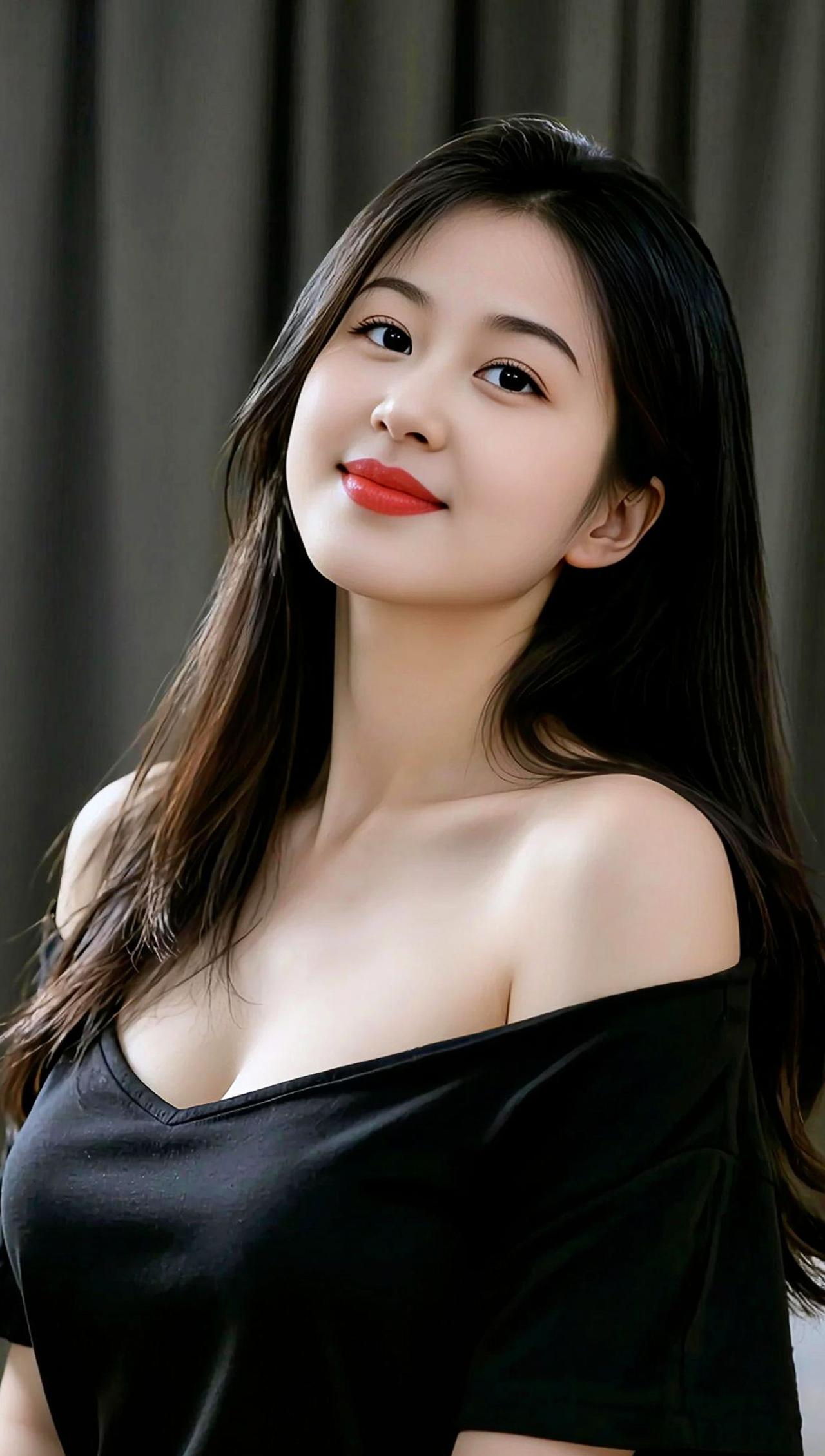 AI露肩气质写真