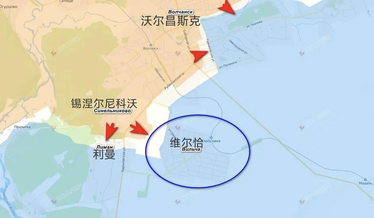 俄军北部集群在沃尔昌斯克的持续推进，迫使乌军第57独立摩步旅和其他乌军部队的军官