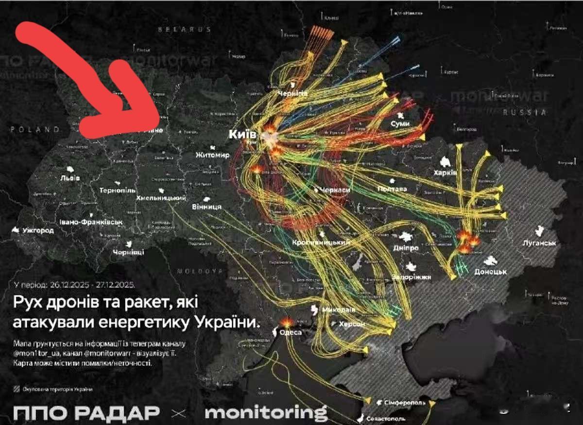 基辅全城断电那一刻，我就知道，这事儿不简单。500架无人机，40枚导弹，不是天