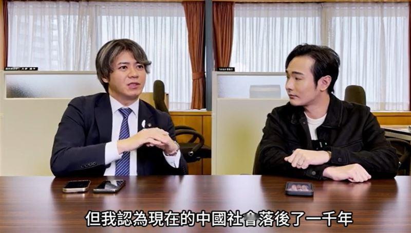 日本议员叫嚣：“中国落后千年”日本神户市议员上畠寛弘近日在接待“台独网红