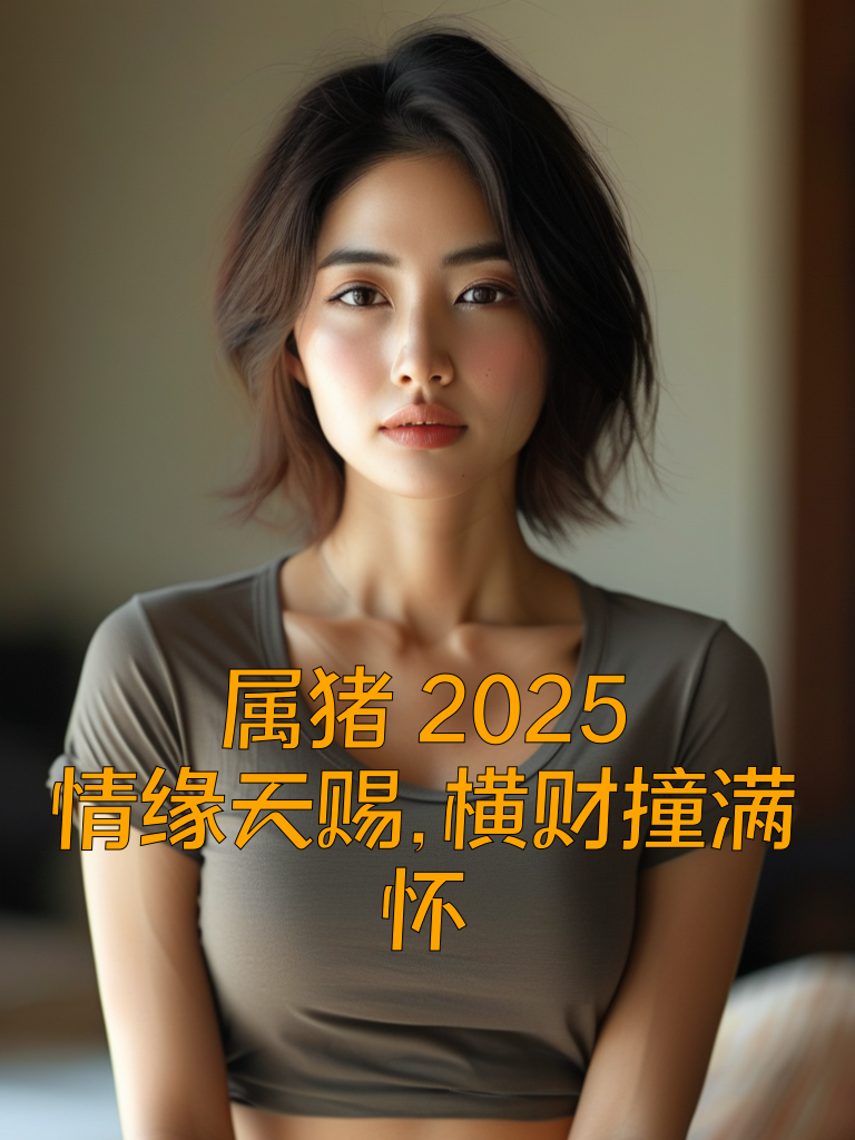 属猪2025：情缘天赐，横财撞满怀