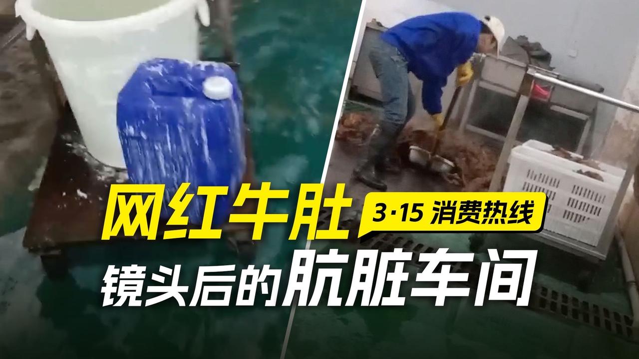 直击网红毛肚生产乱象！你涮进嘴里的脆嫩，可能是甲醛泡出来的毒！3·15刚曝光