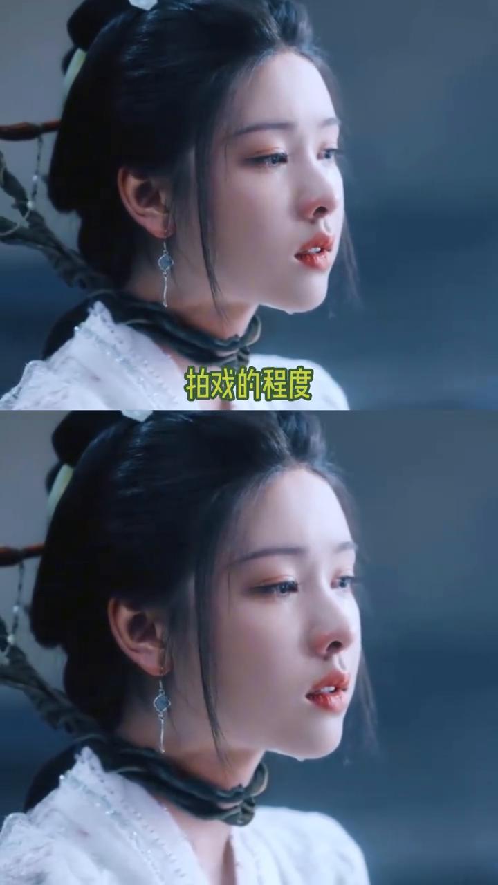 陈都灵真的是生晚了年代，这个哭戏放以前一定会被琼瑶抓走。拍戏的程度一边说台词，一