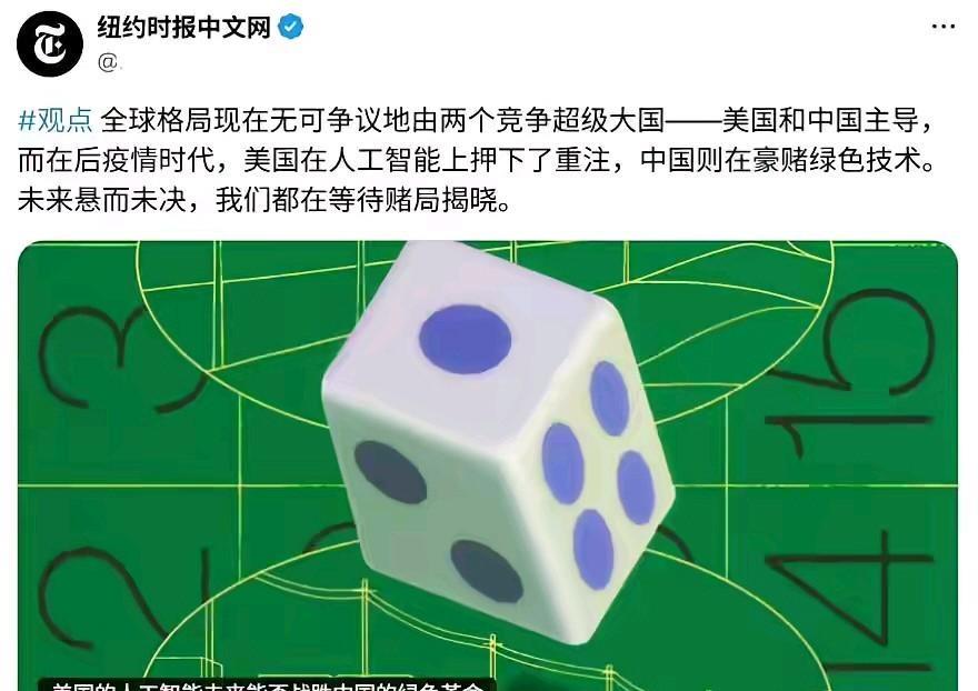 看起来，美国输的并不冤:它最终输的不是技术与实力，而是思维。从《纽约时报》这个
