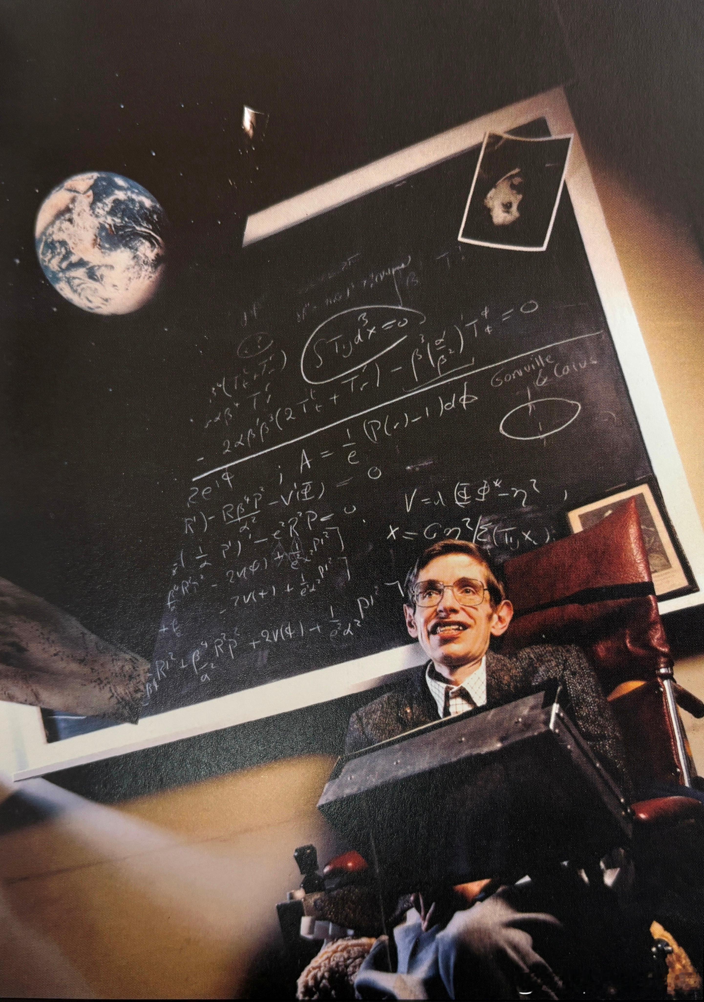 1988年英国剑桥大学教授霍金历史影像