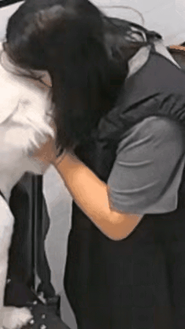 真是奇了怪了！一女子在街上看到一条白白净净的小狗，长得特别好看，当场就一见倾心，