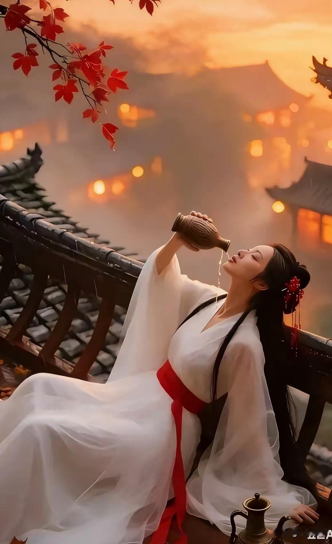 李白斗酒诗百篇，长安市上酒家眠。天子呼来不上船，自称臣是酒中仙。