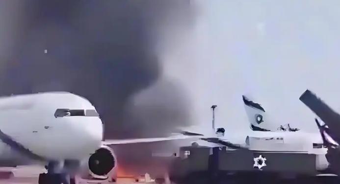 之前波斯还是手下留情了，直到现在才轰炸以色列的国际机场。从2月底开始，中东那