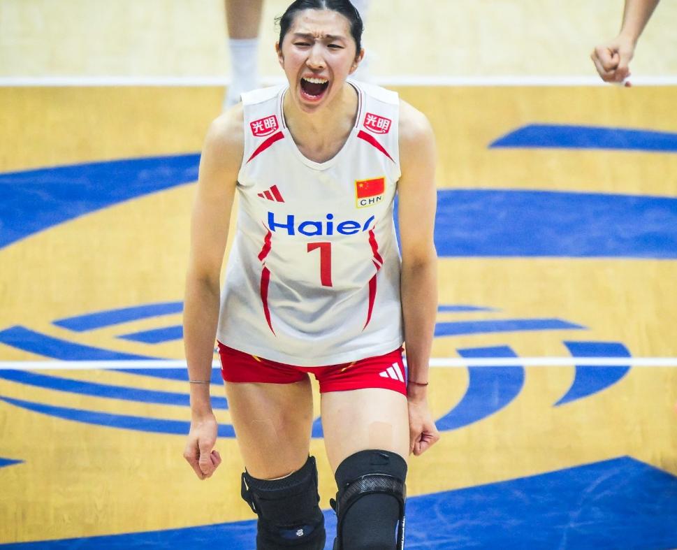 吴梦洁成为女排新一代抗日女将她在亚运会决赛中3局独砍26分，其中41扣23中