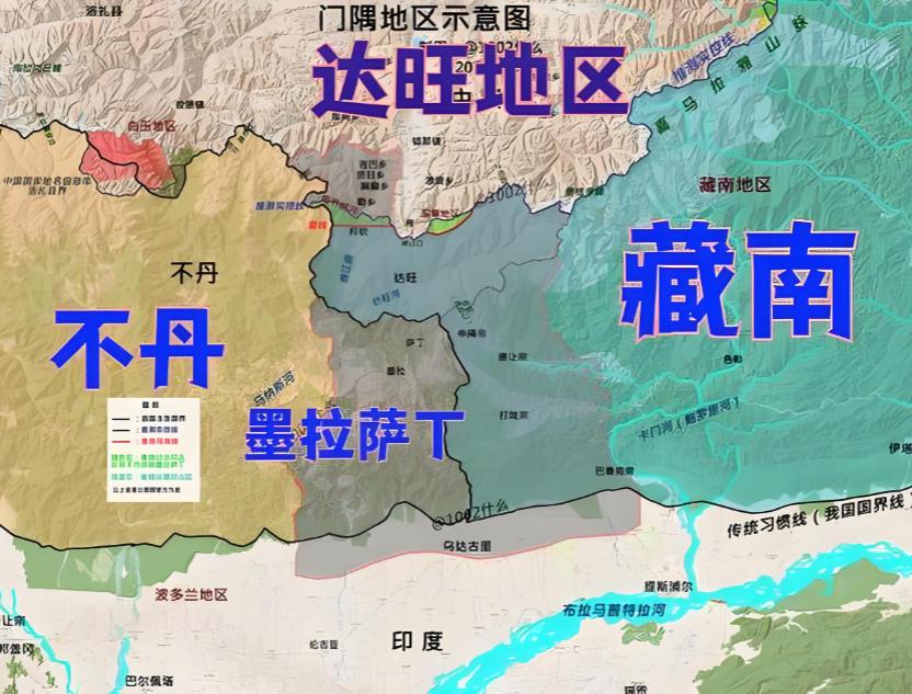 中国不丹划界后该是收回达旺的时候了！因为中不划界后，墨拉萨丁的归属解决了，达