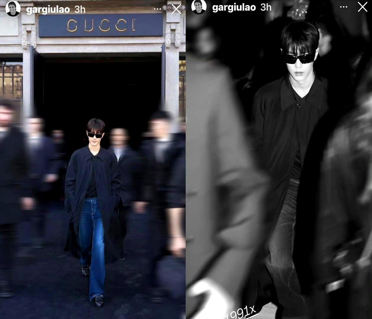 米兰街头炸了！肖战一天连刷TOD'S和GUCCI双秀，品牌方竟为他改排期——你见