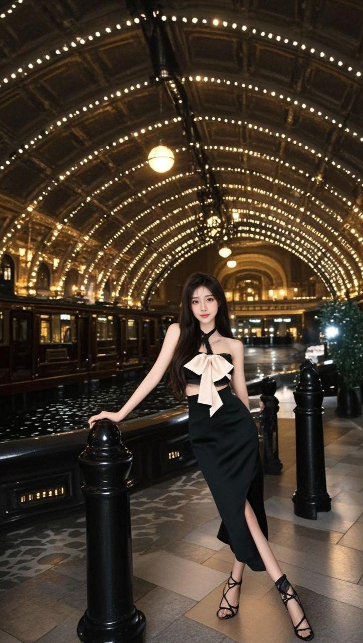 灯廊风情影 原来ai写真可以这么美 人生总得有一套ai写真吧 谁拍谁好...