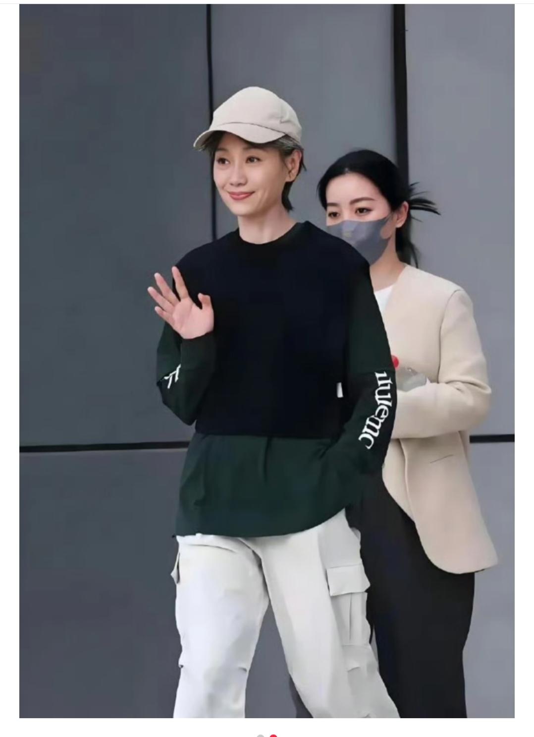 叶童，无敌的少年感，这气质绝了。