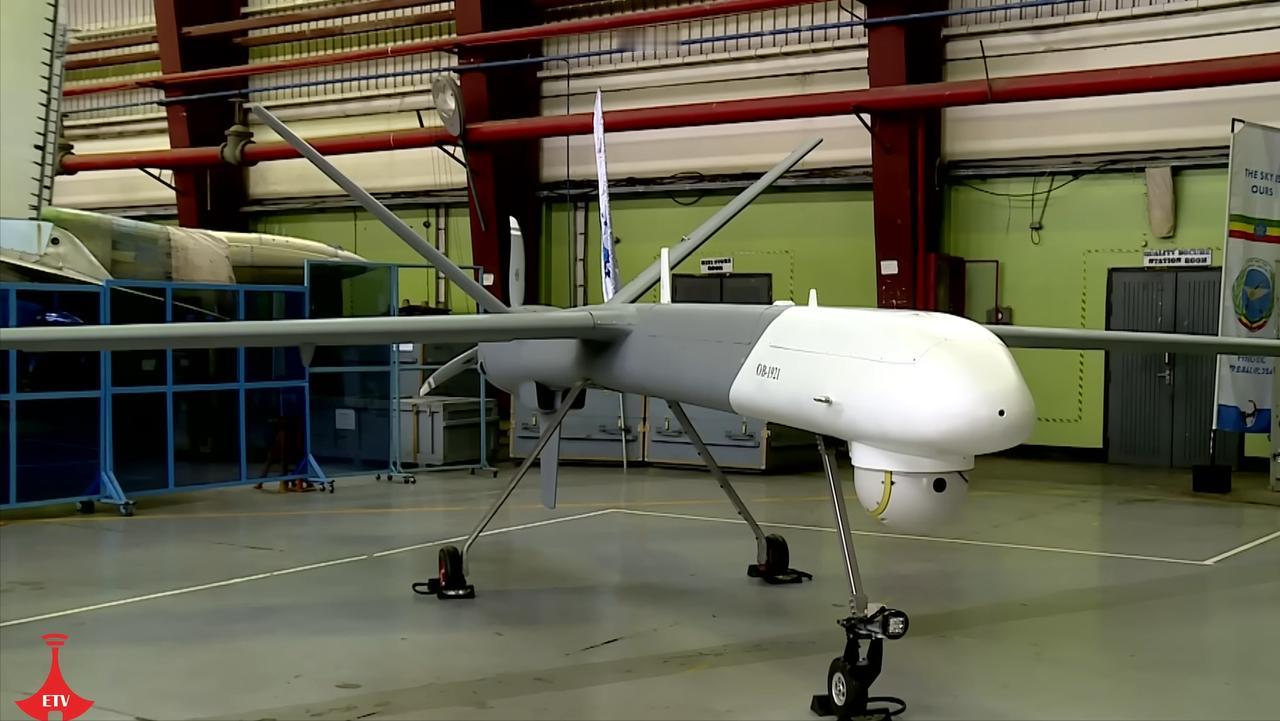 俄罗斯“猎户座-E”侦察攻击无人机首个国际客户曝光，埃塞俄比亚空军展示新装备的“