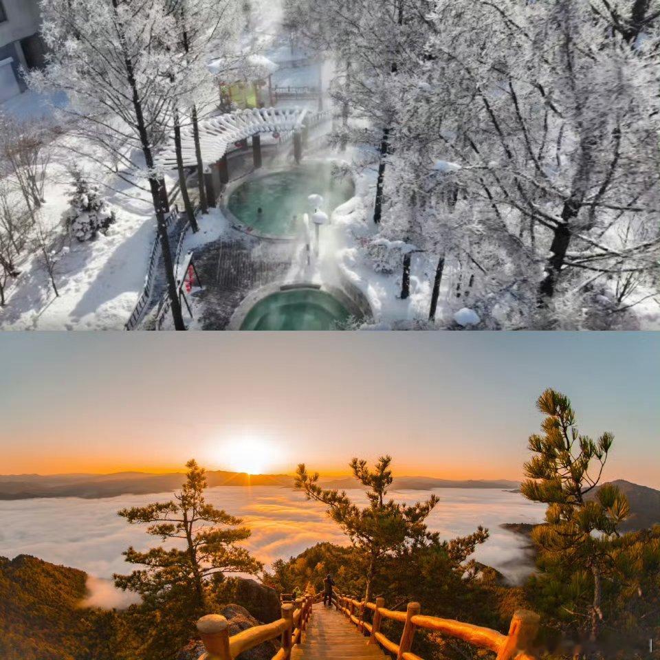 林都伊春冰封秘境北国浪漫天花板！伊春的雪藏着纯粹美好，雾凇长廊奔跑、林海雪原探