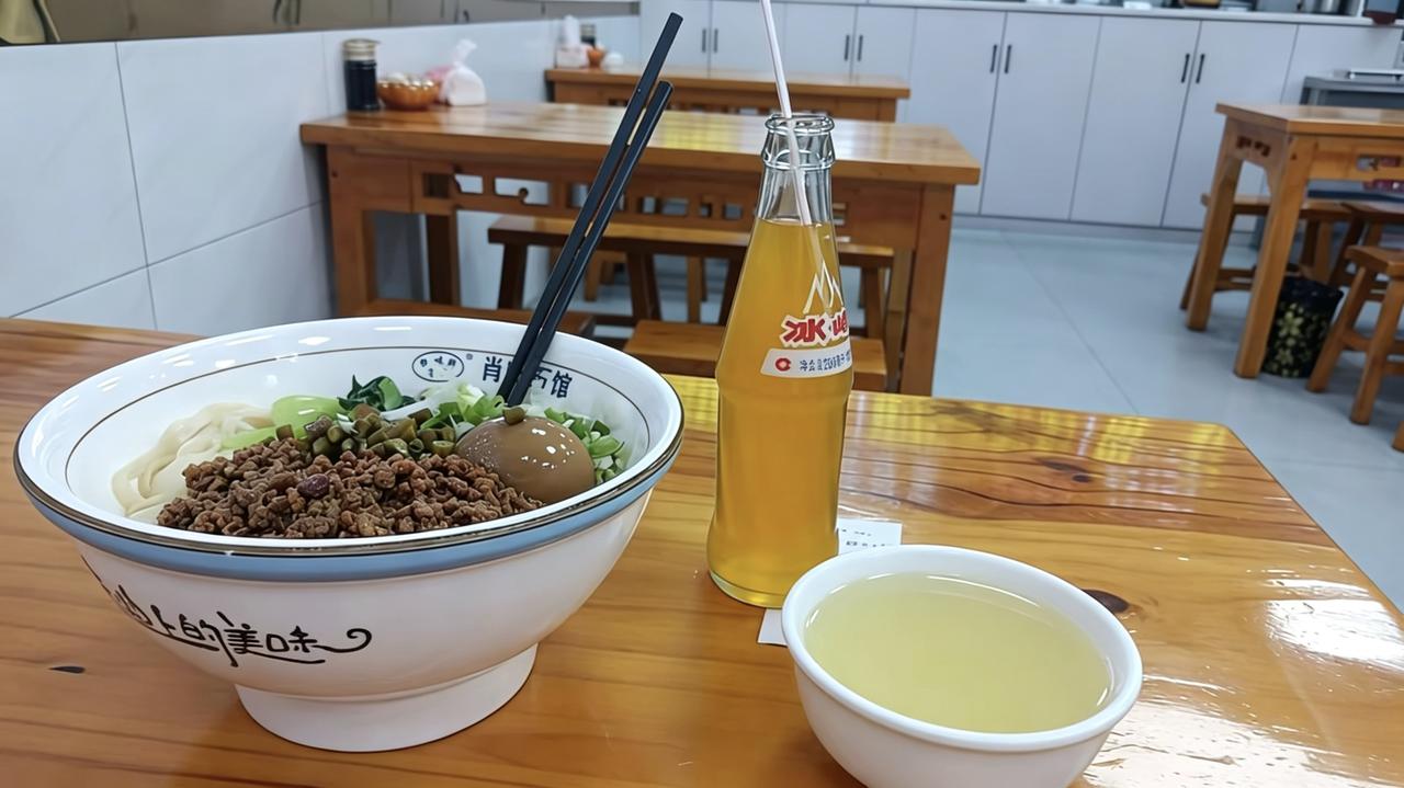西安小馆里，冰峰和可乐摆在同一排货架。200毫升，3块。500毫升，也是3块