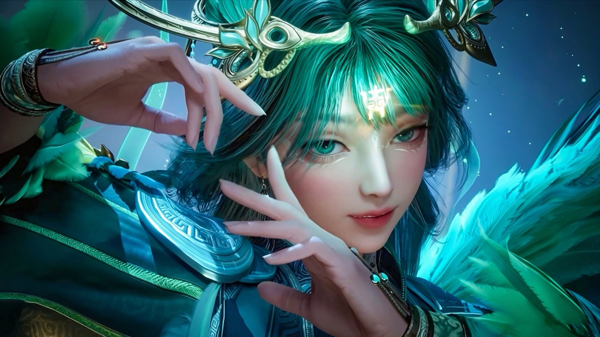 斗罗大陆2动画萧萧无水印高清壁纸这个建模真好看ヽ(*≧ω≦)ﾉ次元新星计划动