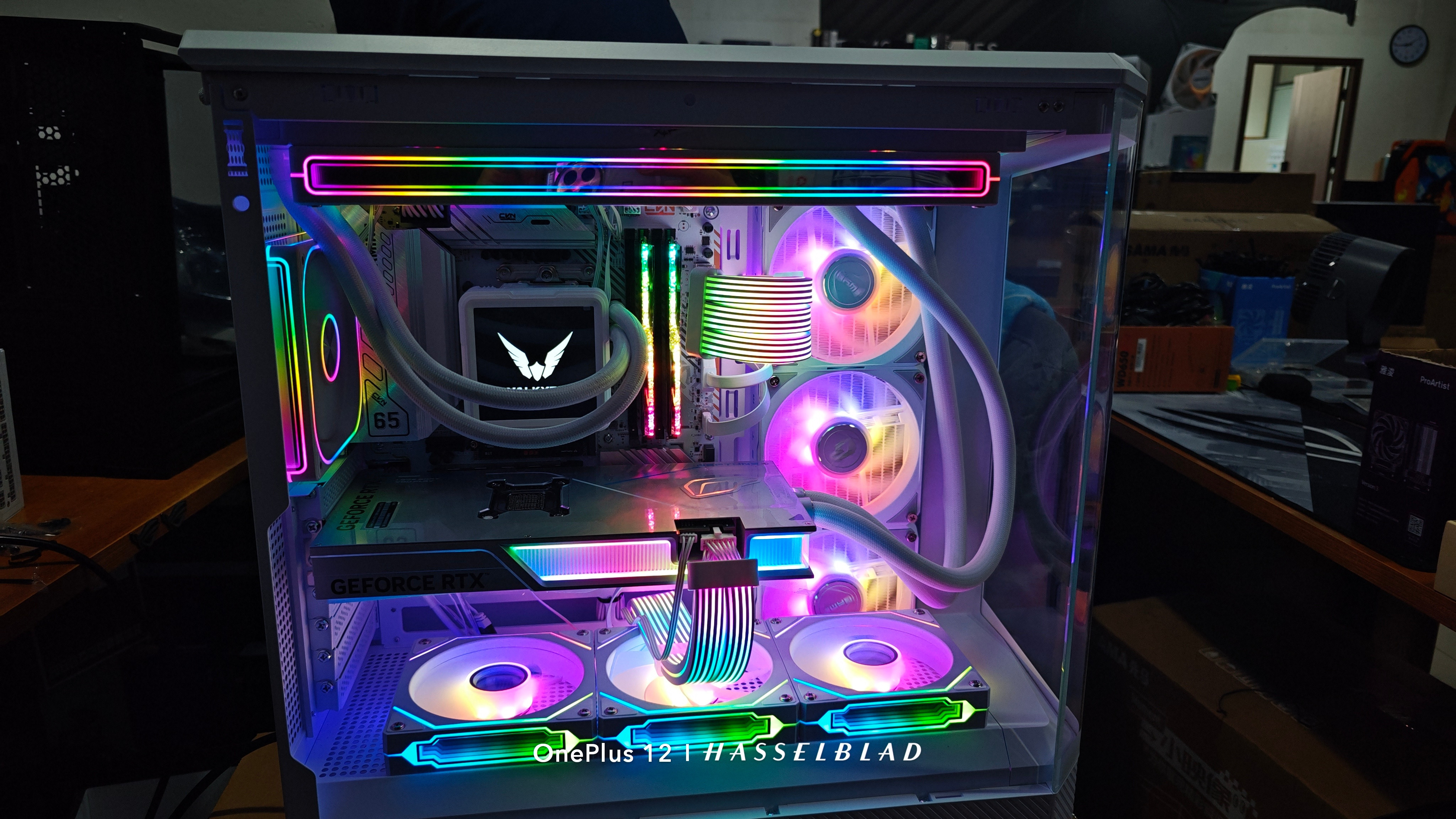 我的新机器装好了！9900X3D盒装七彩虹CVNB650MGAMINGF