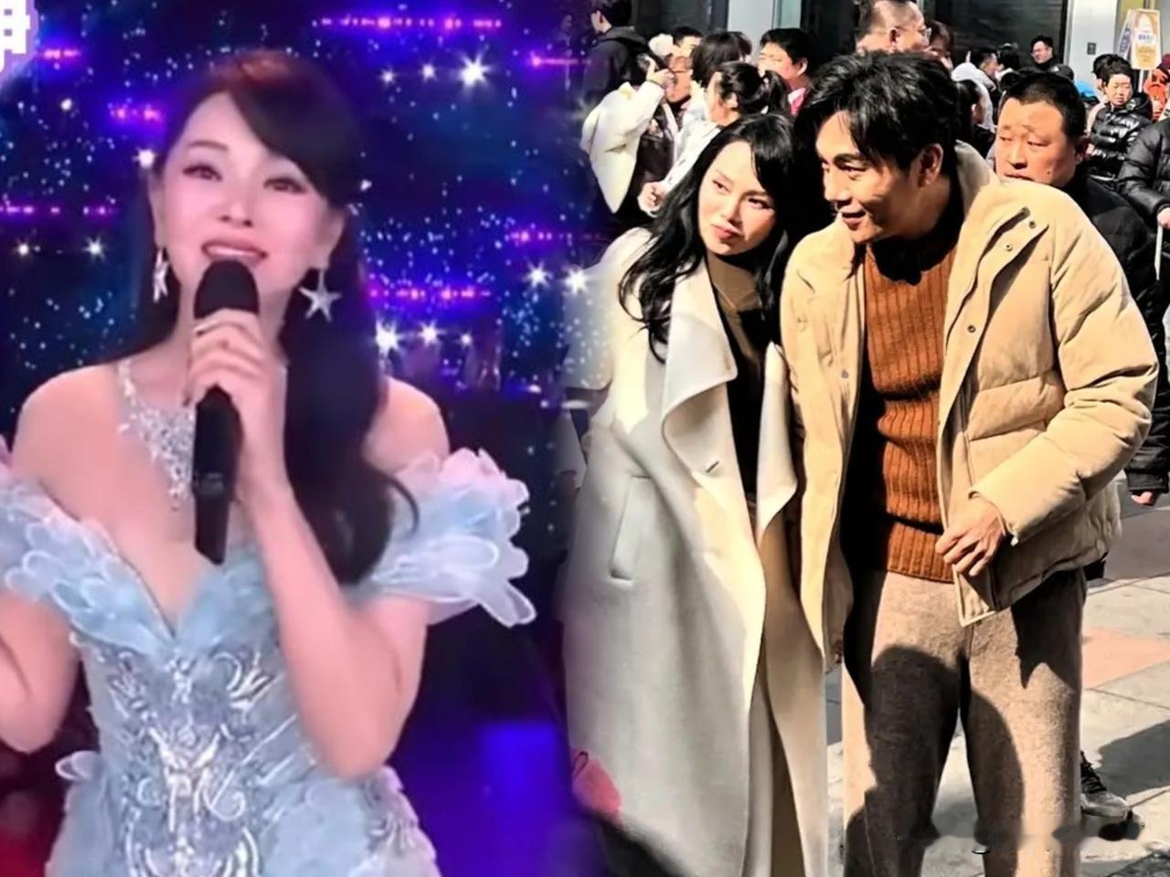 除夕夜在春晚舞台璀璨夺目春节置身于沈阳街头携手漫步对比一下所有的台湾媳妇里