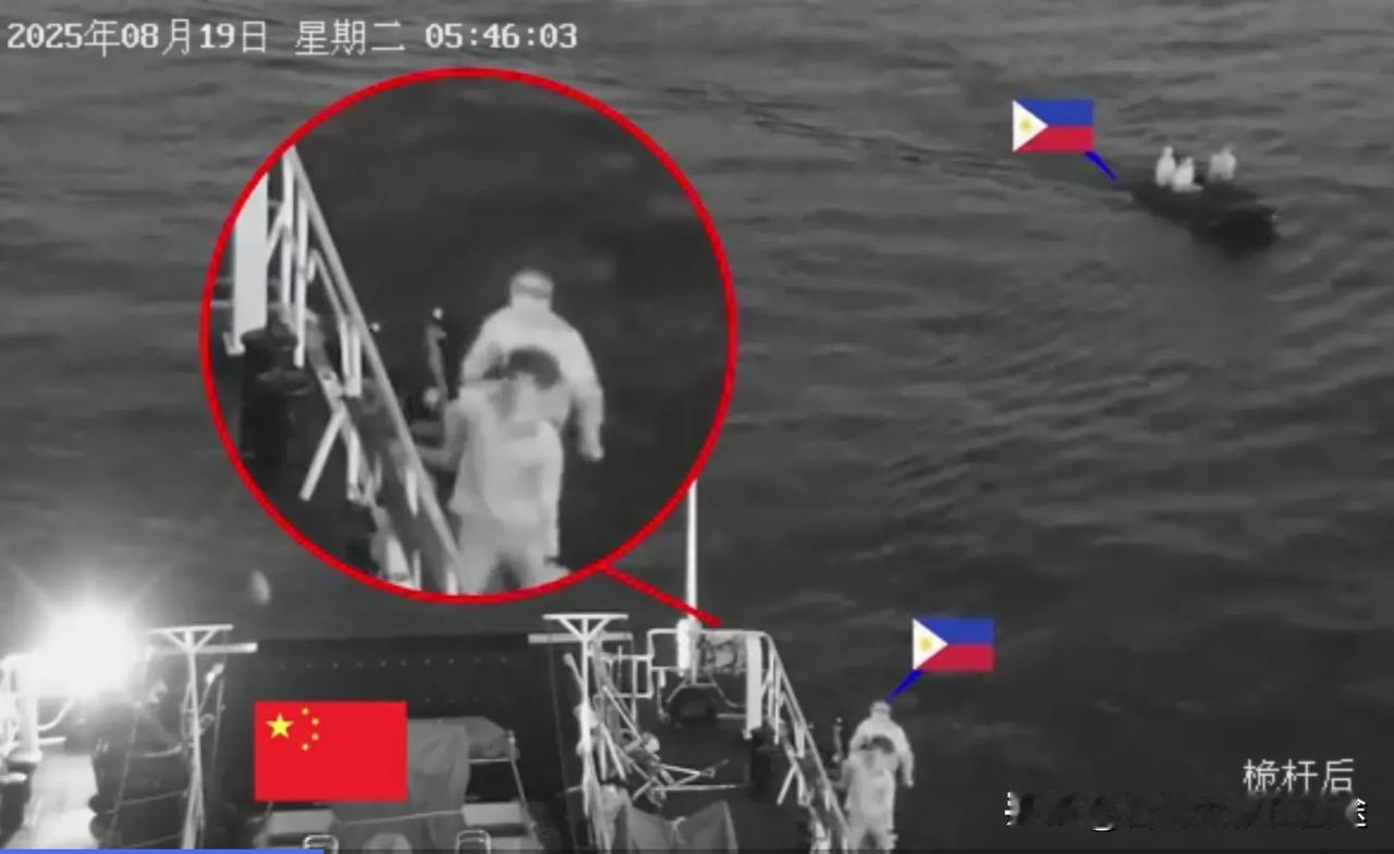 2025年仁爱礁冲突升级！菲小艇“碰瓷”挑衅，中国海警硬刚视频曝光2025