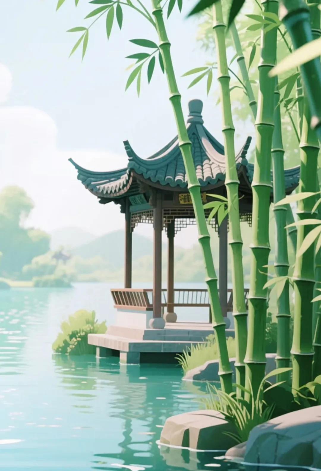 《淮水竹亭》大结局观后感。当《人间白首》的旋律在竹亭响起，淮水倒映的不再是七月初