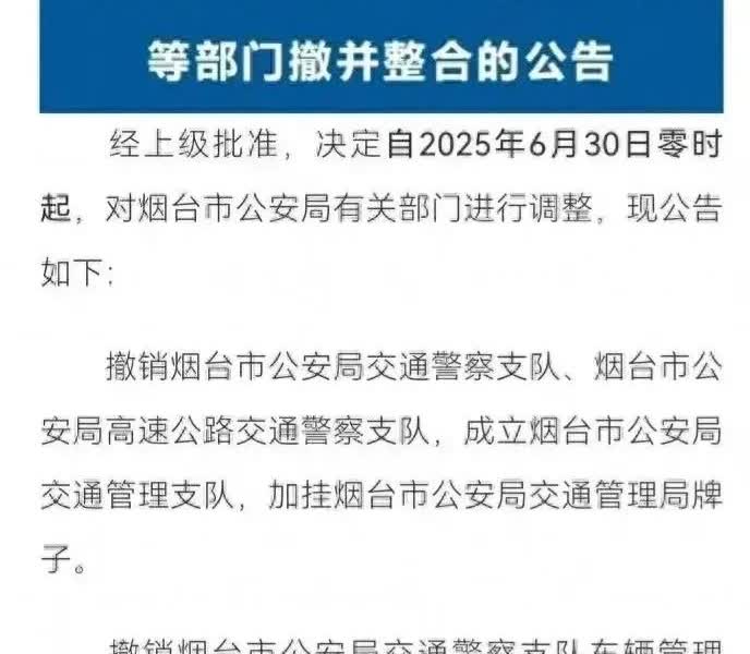 把“警察”从交警队中去掉是不是好事？最近山东各地陆续把“交通警察支