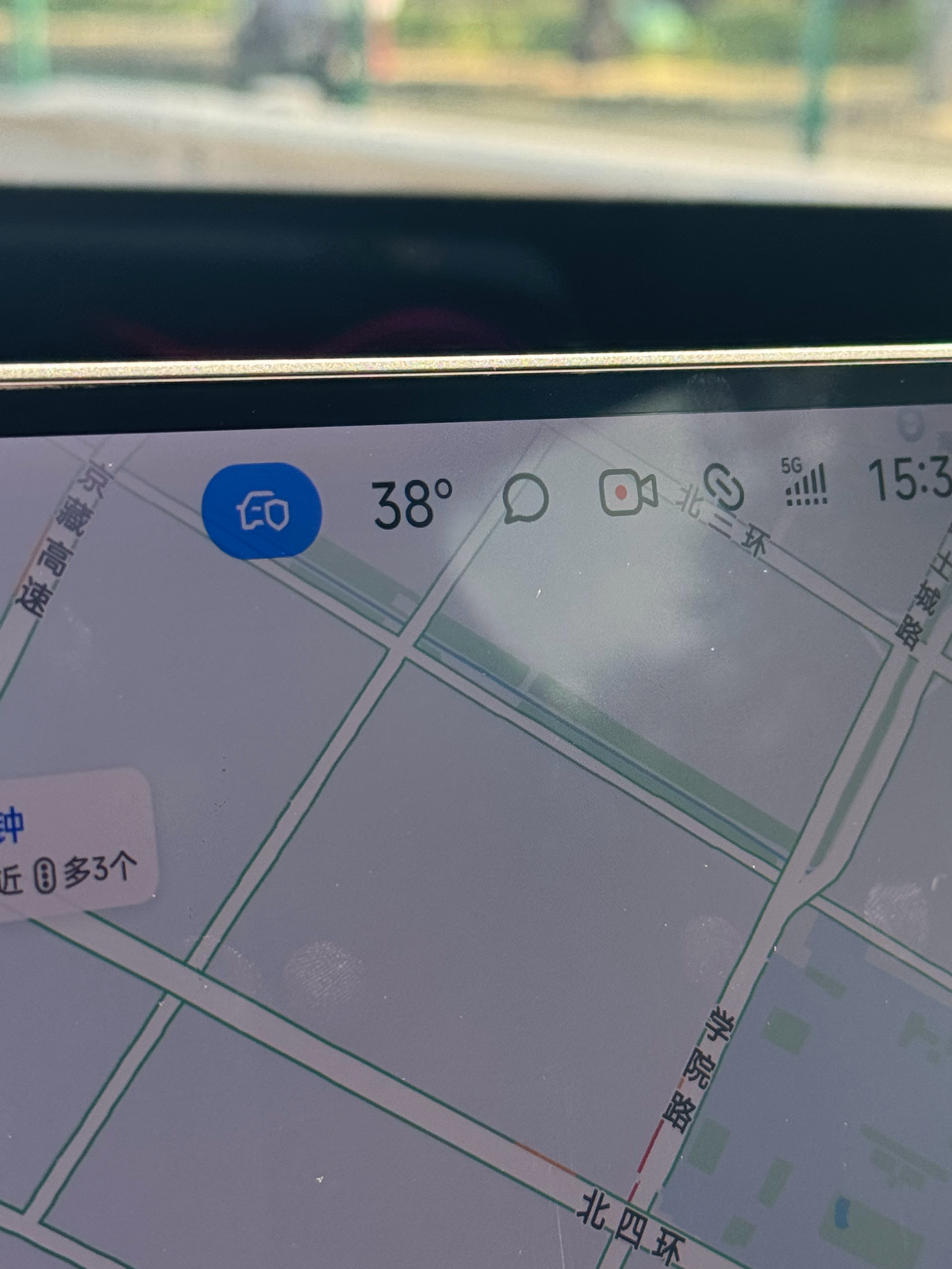小米YU7这个防晒确实猛今天北京这么热的天车内车外完全两个世界车内自动空调甚至