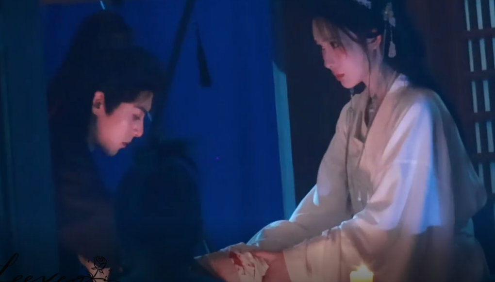 谢景行给沈妙包扎伤口王鹤棣孟子义搂腰抱路透《将门独后》王鹤棣、孟子义新路透，