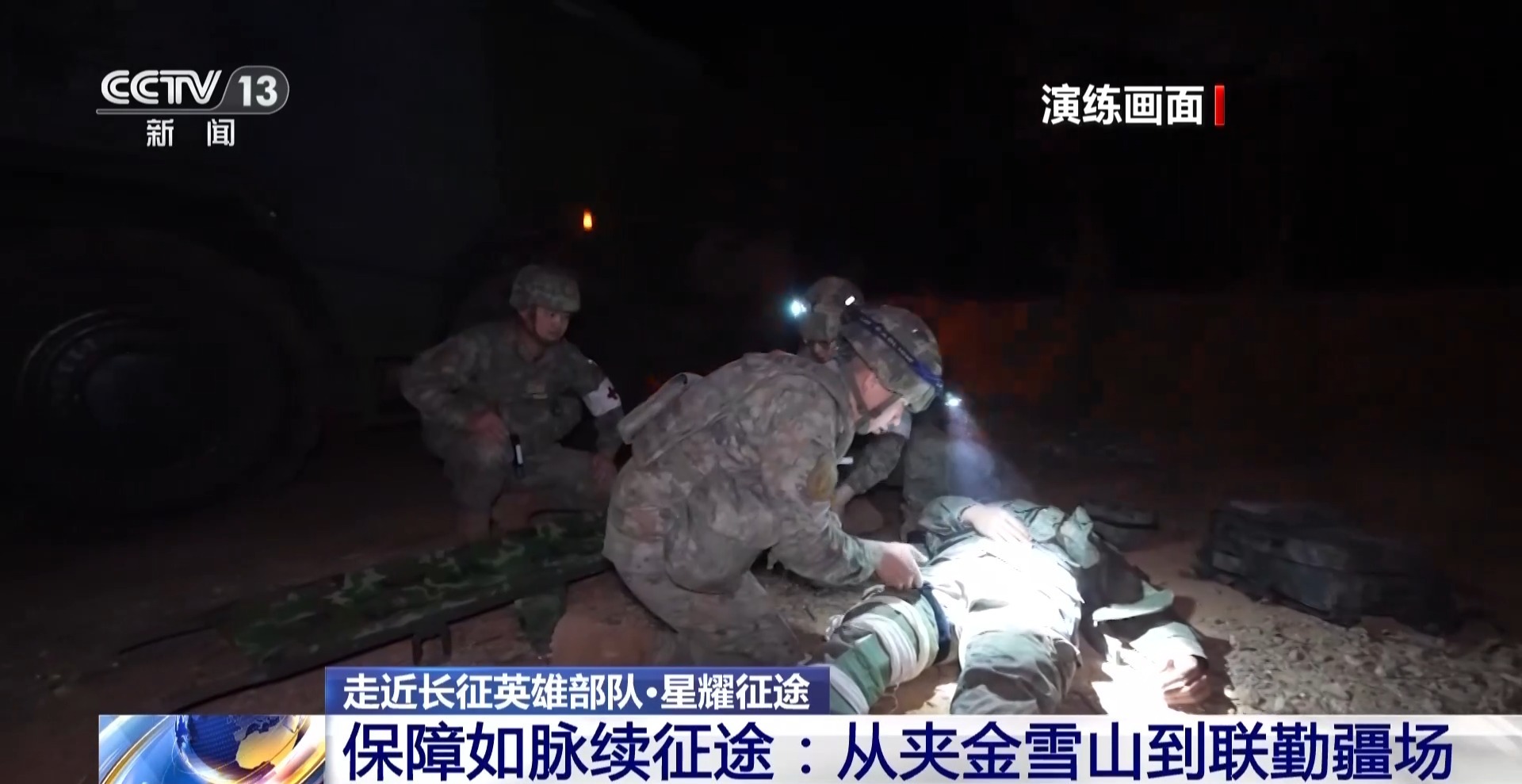 红星照耀中国丨保障如脉续征途: 军队战士从夹金雪山到联勤疆场