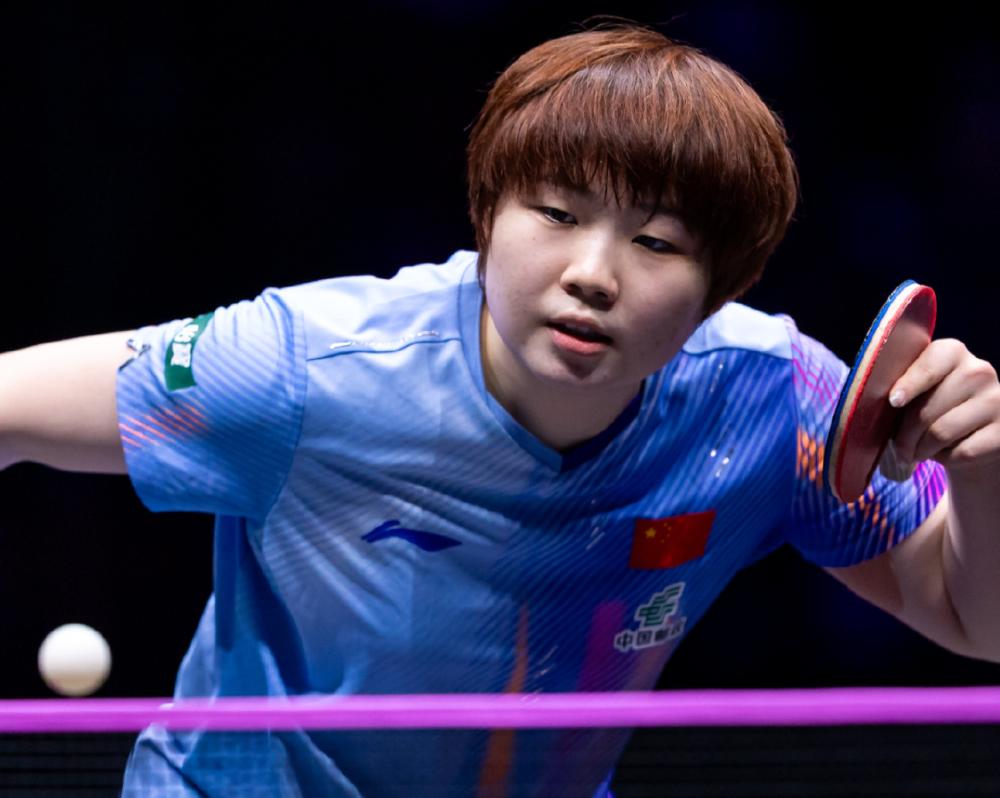 天呐，WTT重庆冠军赛蒯曼4-2爆冷孙颖莎😧蒯曼今天这状态简直神了！把莎莎的前