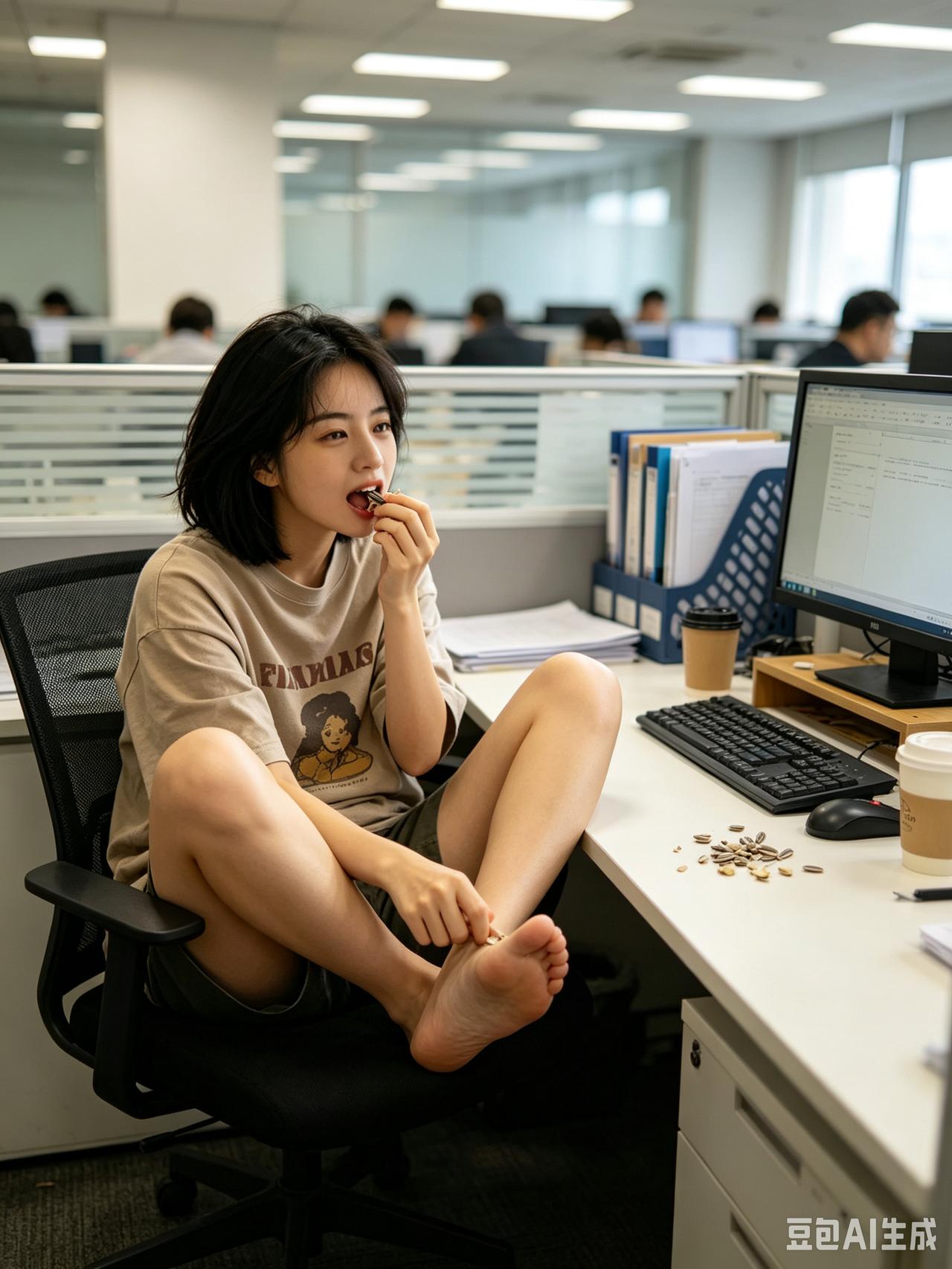现在的年轻人啊，感觉跟我们那时咋不一样呢？去年我们科里考来了一个女大学生，21