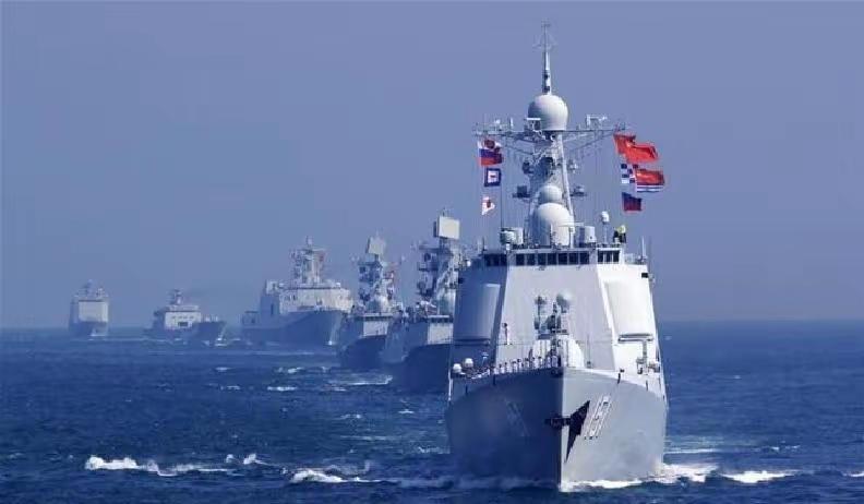 中国海军新舰054B入列，吨位技术升级，战力猛增054B的技术升级集中在“