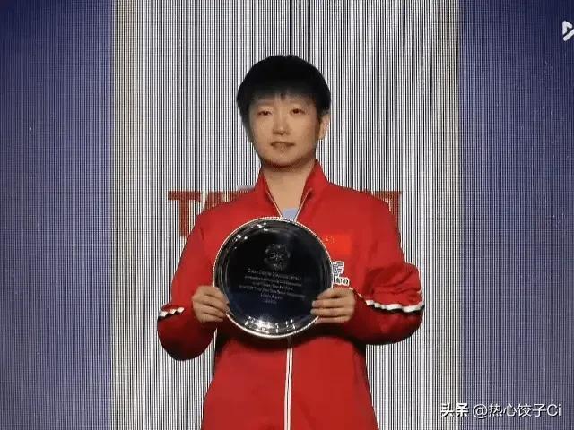 这次世乒赛，作为乒乓球的领军人物，王楚钦，孙颖莎被评为最佳运动员。实至名归！｀恭