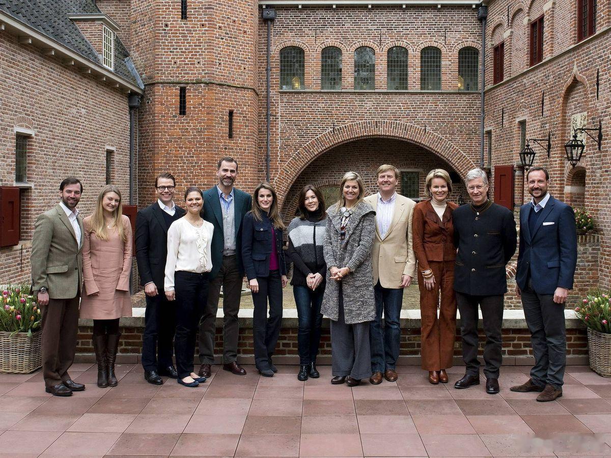 挪威王室🇳🇴在威廉-亚历山大国王和马克西玛王后登基前，曾组织过欧洲王位继承