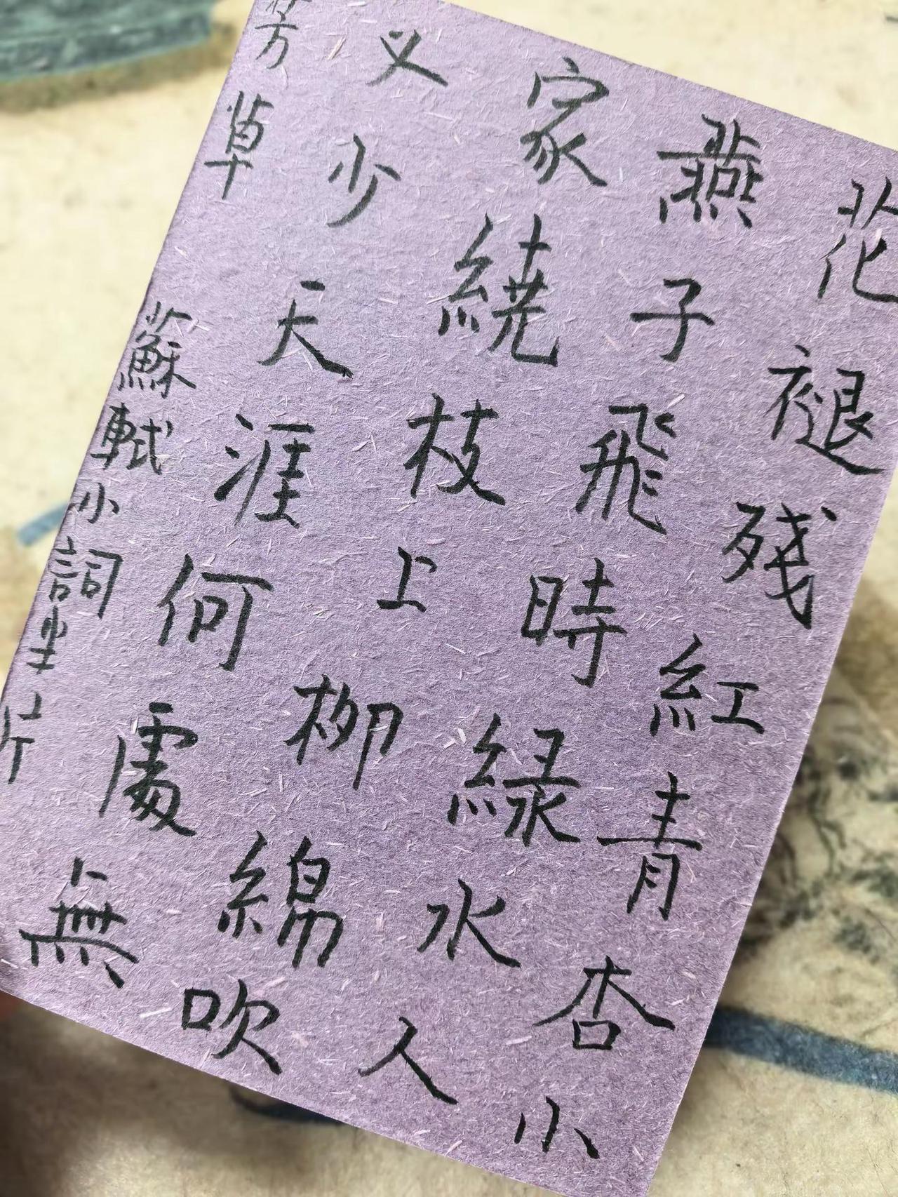 随便写一写手写文字修身养性小楷秀丽笔