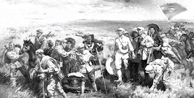 红军长征苦到了什么程度？1934年10月，八万六千名红军战士穿着草鞋离开江西根据