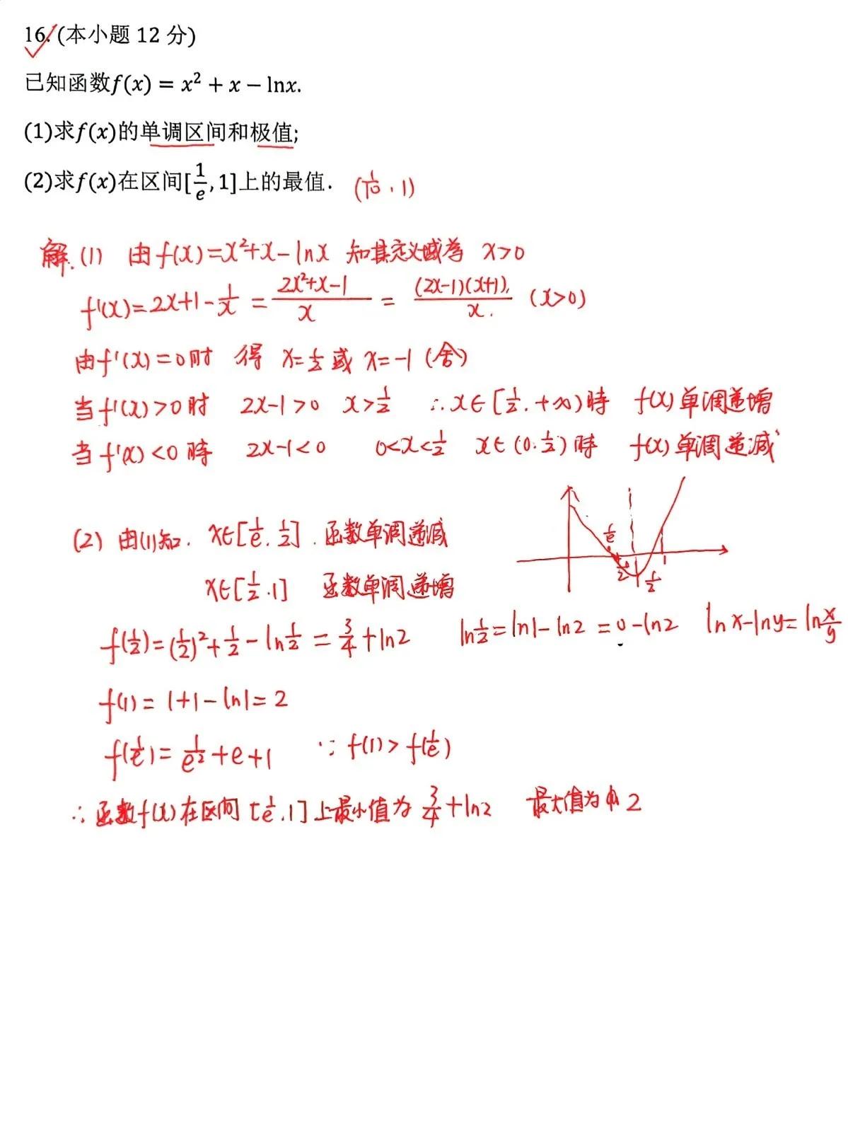 高中数学重点难点，导函数中档题分享。导函数的定义，导函数的几何意义，求导公式，导