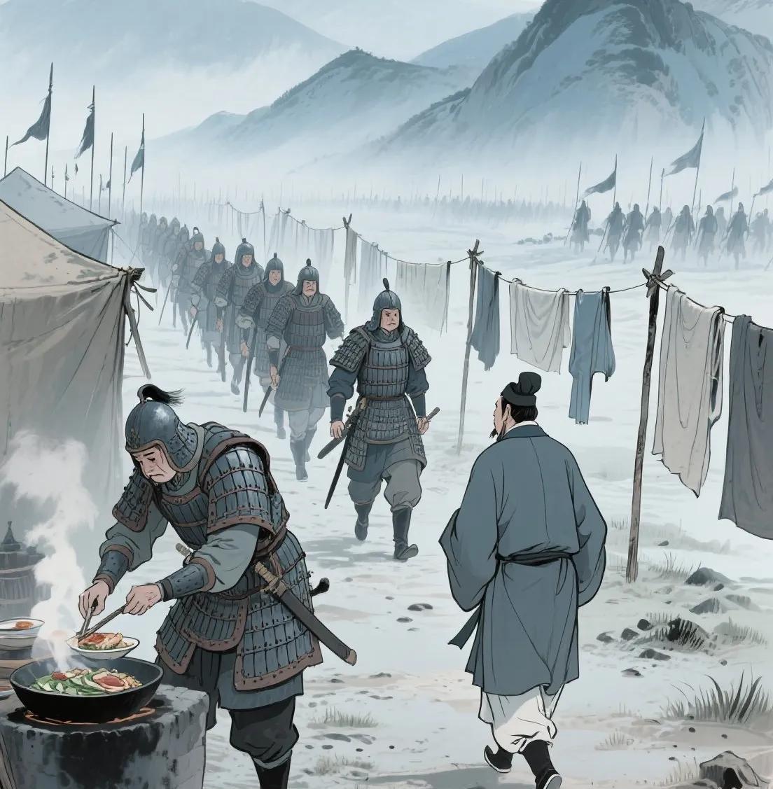 大明有个特别恶心的军事规定，从外地调士兵过来打仗叫做“客军”。规定客军路过地方，