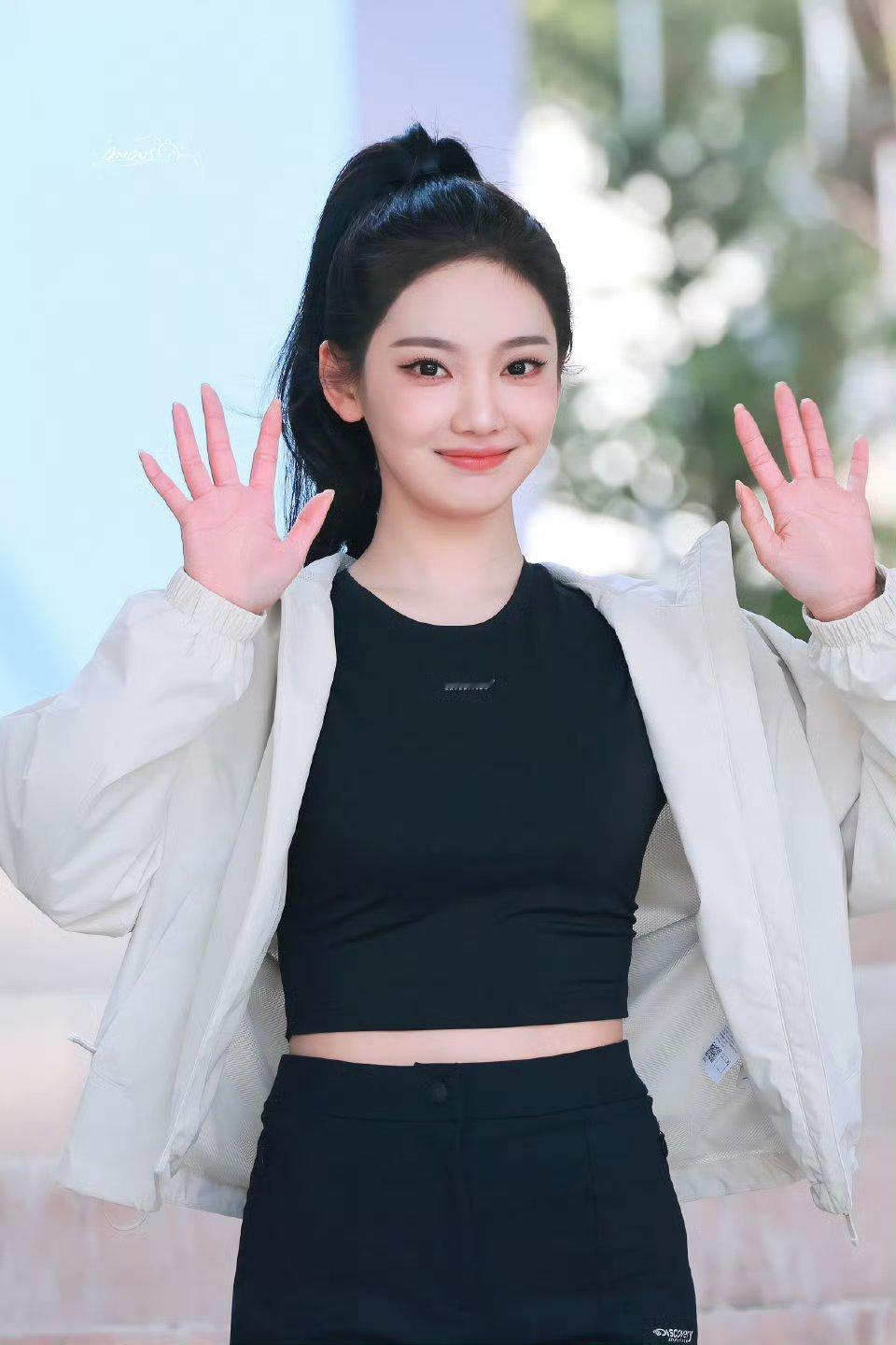 宁艺卓活力高马尾造型宁艺卓～～宁艺卓宁艺卓