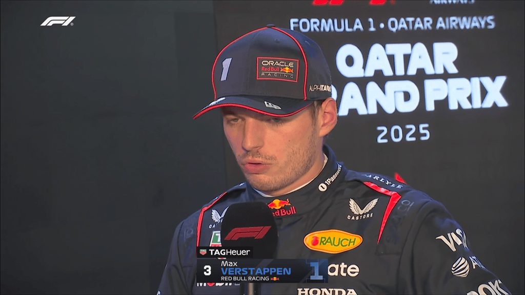 维斯塔潘: 赛车仍有局限性, 但第三起步依然有些机会