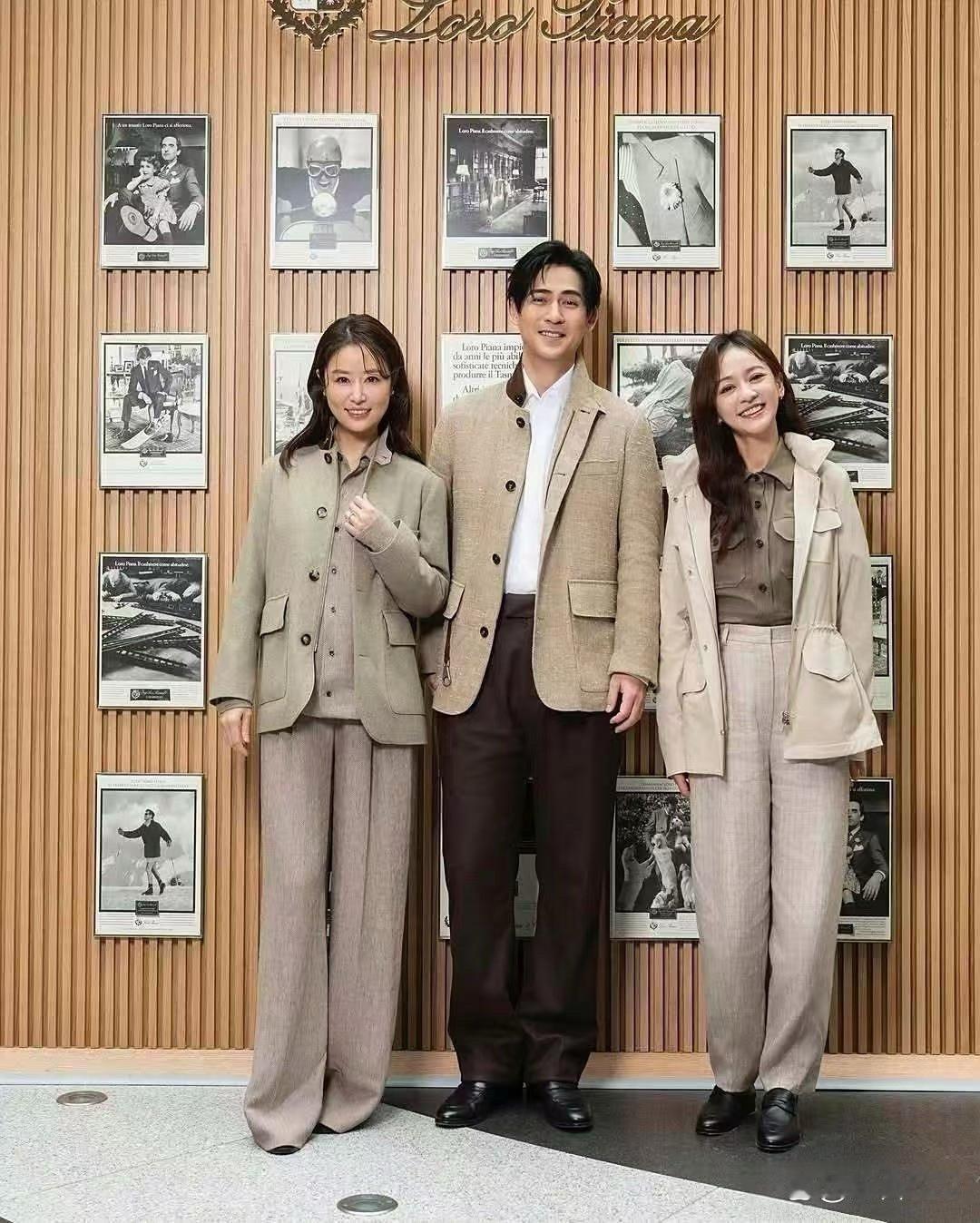 周渝民和林心如同框啦，只是岁月痕迹明显，两人都能看出变老的模样了。