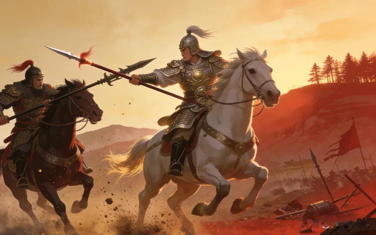 高览投降曹操后，随大军征讨刘备张郃说：“遇见赵云务必小心。”高览说：“文丑能打平