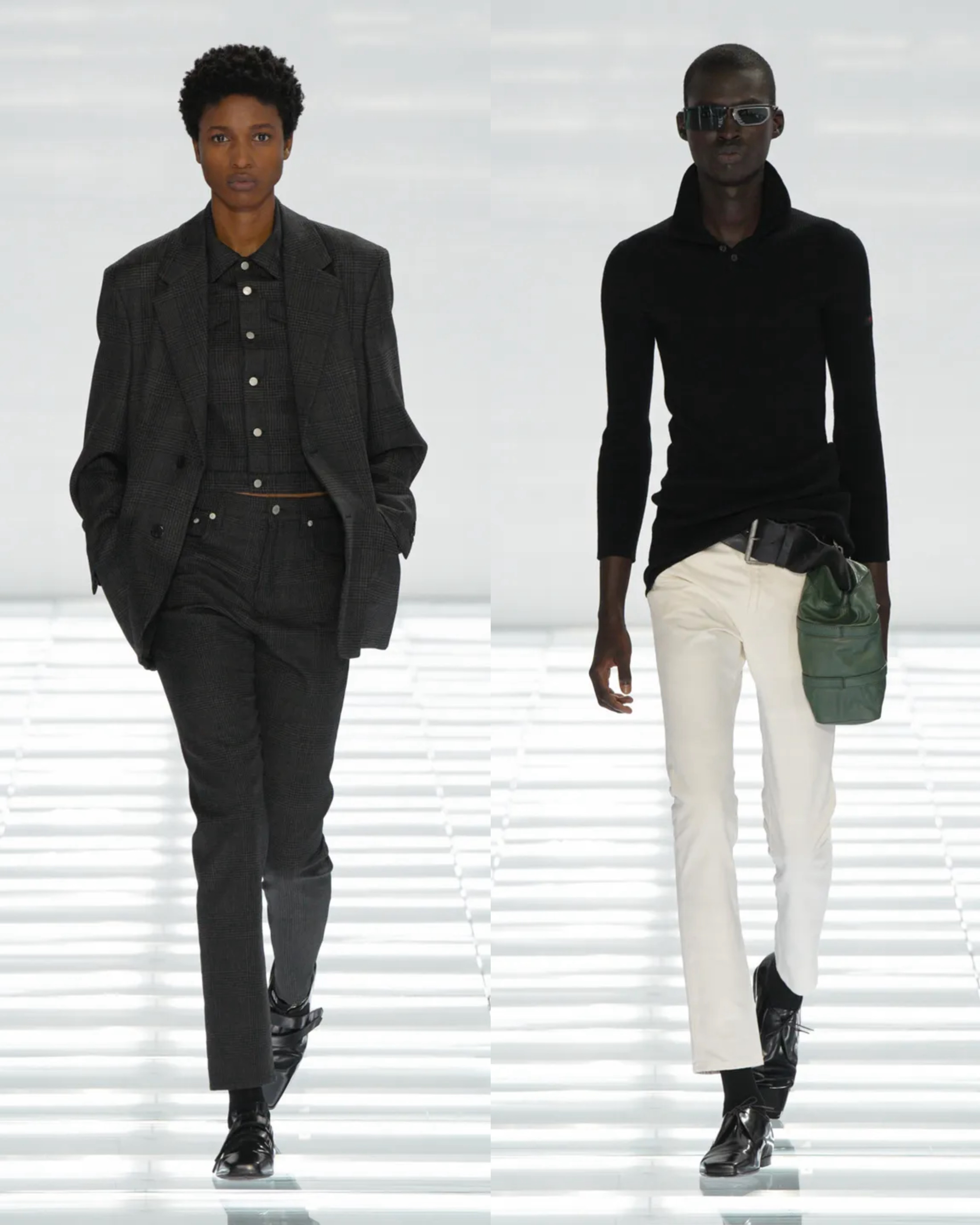 Prada米兰男装秀场Prada2027春夏男装于米兰落幕，Miuccia