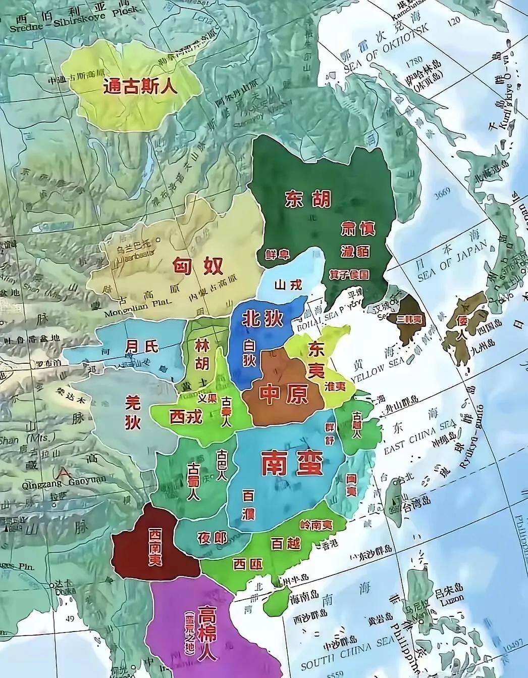 周公制作周礼的时候，天下有多大？当时周朝的辖区仅限于中原，其他地方都是化外之地